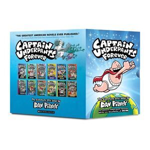 Captain Underpants Forever (Captain Underpants #1-12 Full-Color Boxed Set): From